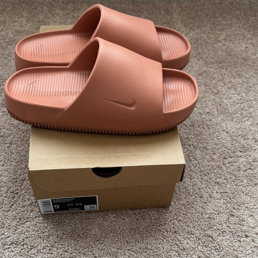 Nike Calm Slide… Blush color.. size 9